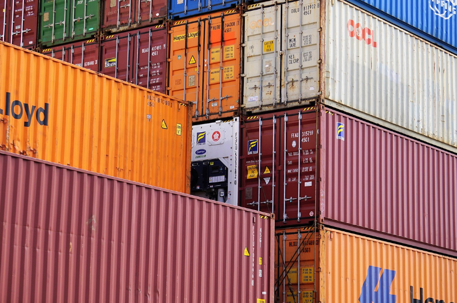 Warehouse and loading docks for logistics operations